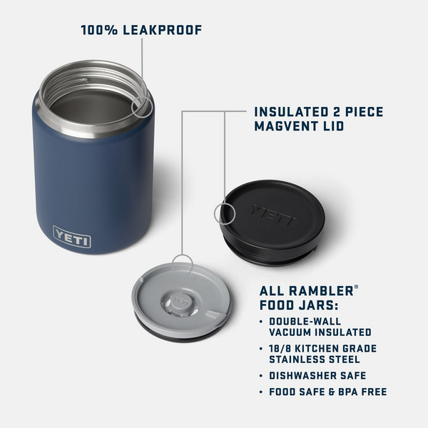 Yeti Coolers RAMBLER 24 OZ FOOD JAR - Thermobehälter Ansicht 7
