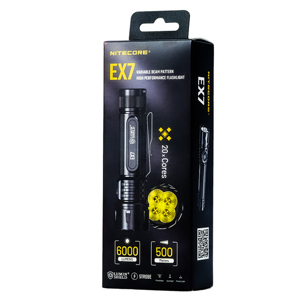 Nitecore EX7 - Taschenlampe Ansicht 13