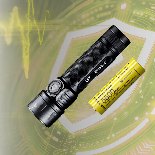 Nitecore EX7 - Taschenlampe Ansicht 20