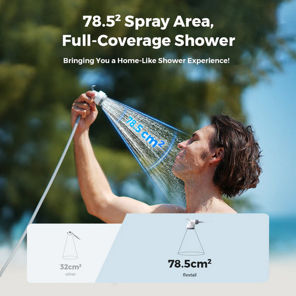 Flextail TINY SHOWER - Outdoor Dusche Ansicht 6