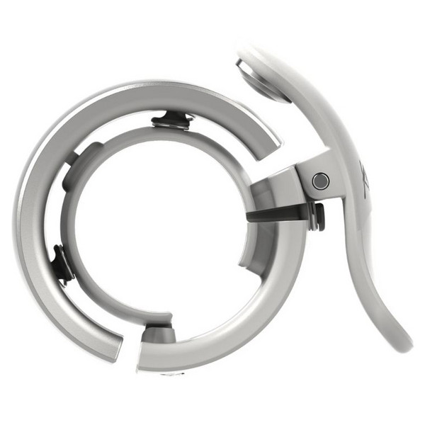 Knog OI PRIMA SMALL FAHRRADKLINGEL, 22.2MM, PRIMER GREY - Klingel Ansicht 2