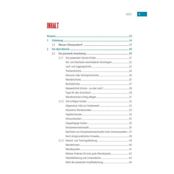HANDBUCH ULTRAWANDERN - Sportratgeber Ansicht 2