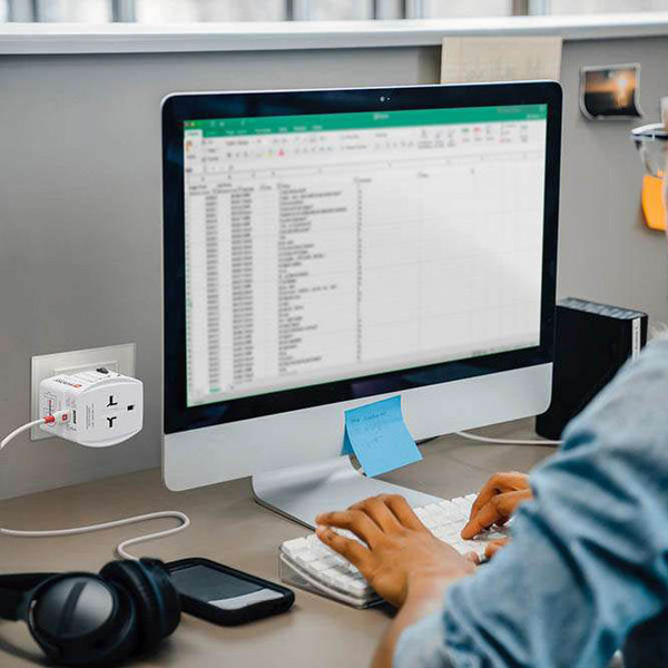 Skross MUV USB AC30PD - Reisestecker Ansicht 6