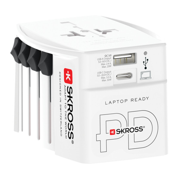 Skross MUV USB AC30PD - Reisestecker Ansicht 2