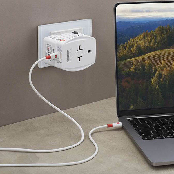 Skross MUV USB AC30PD - Reisestecker Ansicht 5