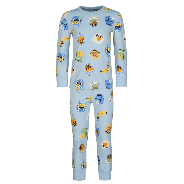 O. Pyret SLEEP - BREAKFAST PYJAMAS SET AOP Kinder