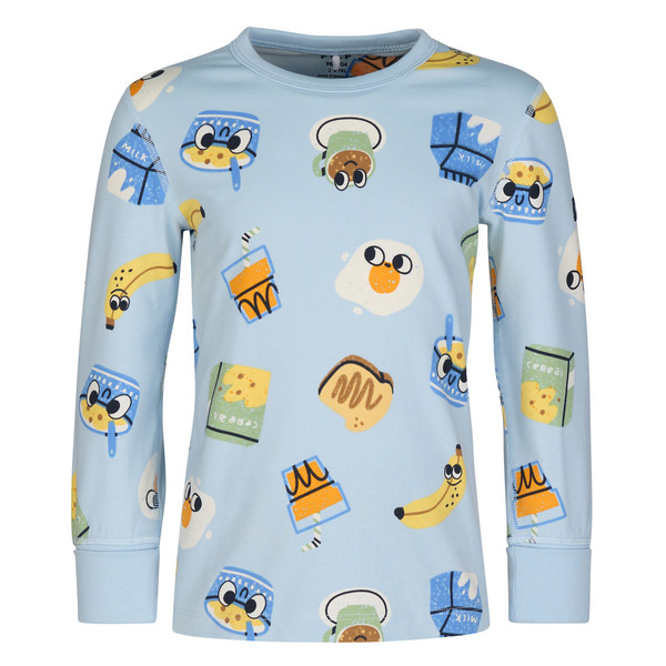 Polarn O. Pyret SLEEP - BREAKFAST PYJAMAS SET AOP Kinder Ansicht 3