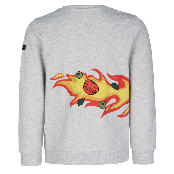 Polarn O. Pyret THINK - PIZZA SWEATSHIRT PRINTED Kinder - Sweatshirt Ansicht 2