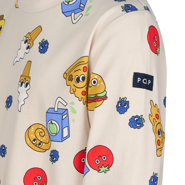 Polarn O. Pyret CLIMBER - SNACK TIME TOP L/S AOP Kinder - Langarmshirt Ansicht 3