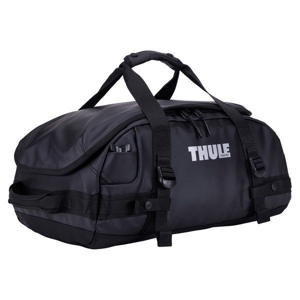 CHASM RECYCLED DUFFEL 30L - BLACK - Reisetasche