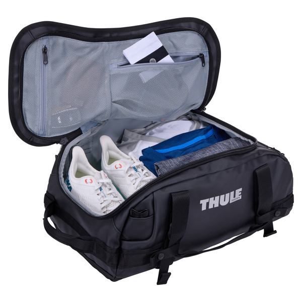 Thule CHASM RECYCLED DUFFEL 30L - BLACK - Reisetasche Ansicht 8
