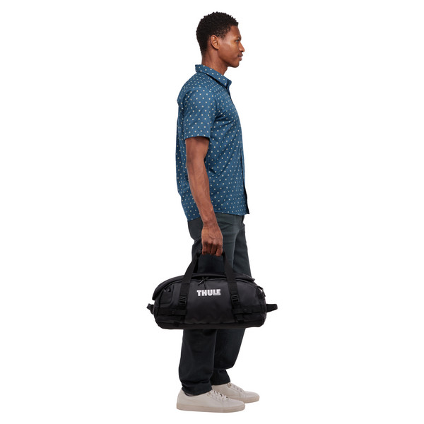 Thule CHASM RECYCLED DUFFEL 30L - BLACK - Reisetasche Ansicht 11