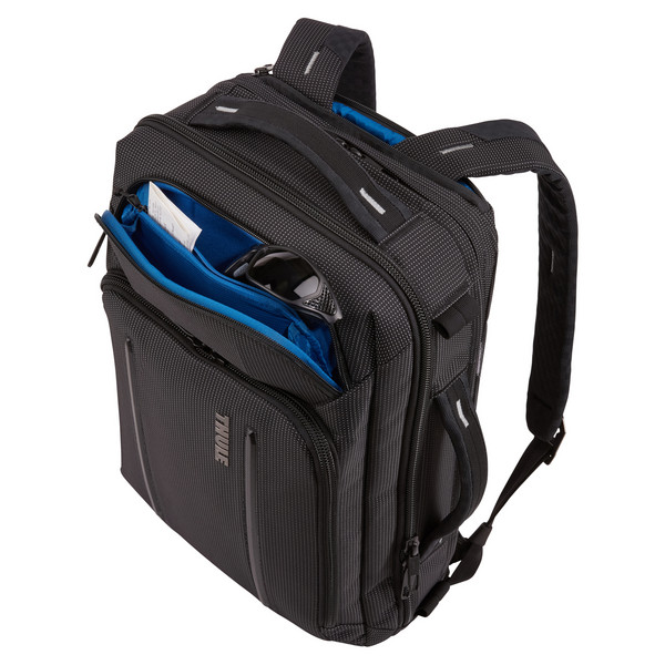 Thule CROSSOVER 2 CONVERTIBLE LAPTOP BAG 15.6" - BLACK - Laptoptasche Ansicht 6