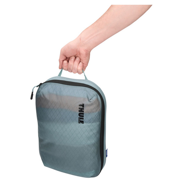Thule COMPRESSION PACKING CUBE MEDIUM - POND GRAY - Packbeutel Ansicht 9