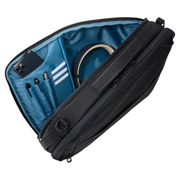 Thule ACCENT RECYCLED CONVERTIBLE - BLACK - Laptoptasche Ansicht 13
