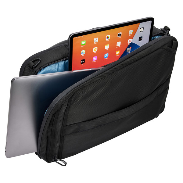 Thule ACCENT RECYCLED CONVERTIBLE - BLACK - Laptoptasche Ansicht 9