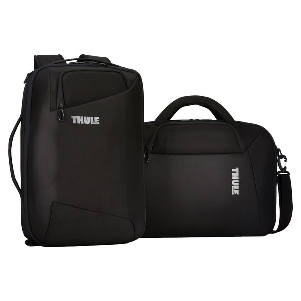 Thule ACCENT RECYCLED CONVERTIBLE - BLACK - Laptoptasche Ansicht 8