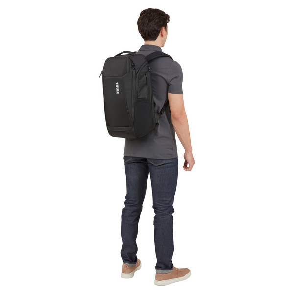 Thule ACCENT RECYCLED BACKPACK 28L - BLACK - Laptoprucksack Ansicht 14