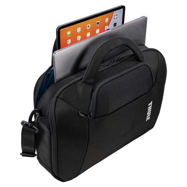 Thule ACCENT RECYCLED LAPTOP BAG - BLACK - Laptoptasche Ansicht 4