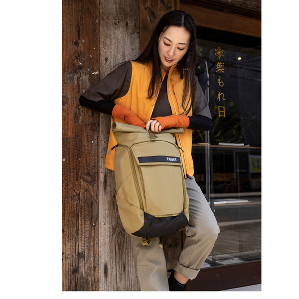 Thule PARAMOUNT BACKPACK 24L - SOFT GREEN - Laptoprucksack Ansicht 17