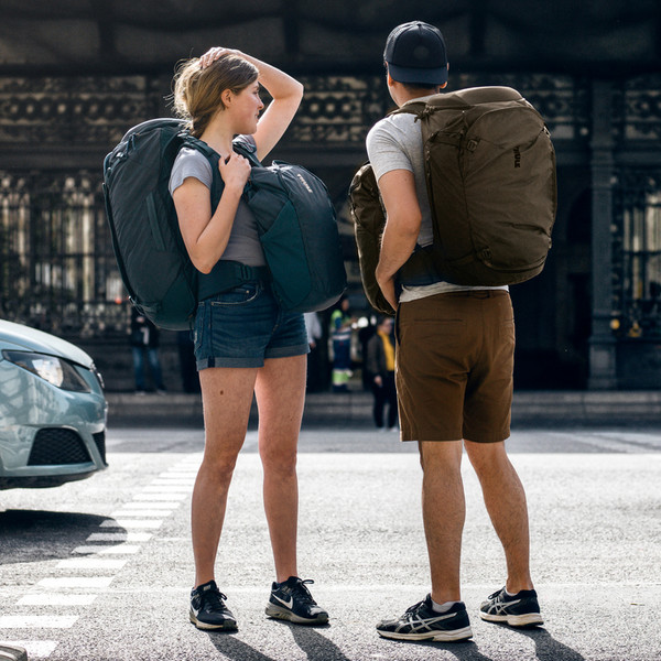 Thule LANDMARK TRAVEL PACK 60L - DARKEST BLUE - Kofferrucksack Ansicht 19