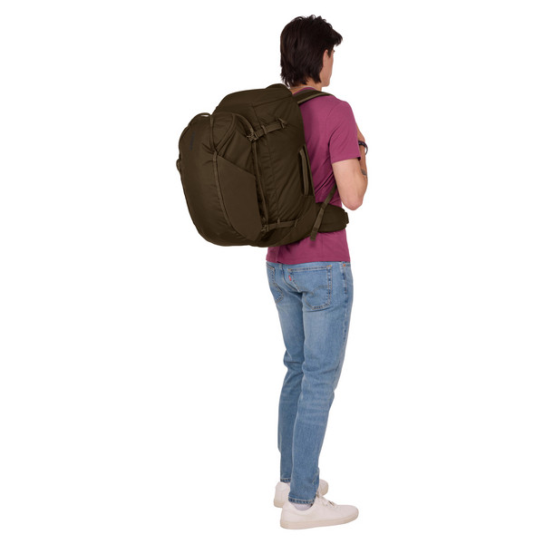 Thule LANDMARK TRAVEL PACK 60L - DEEP KHAKI - Kofferrucksack Ansicht 15