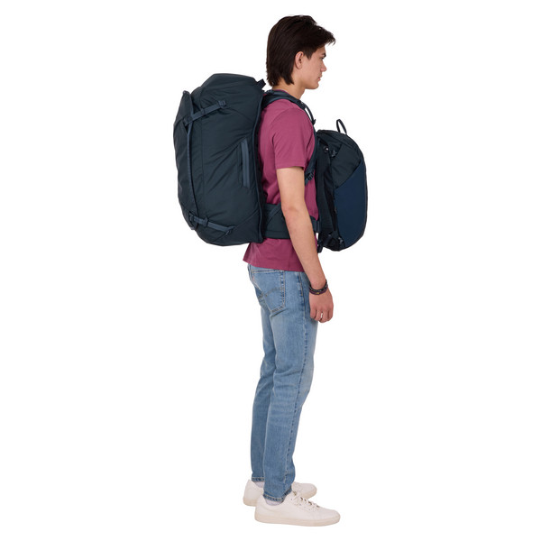 Thule LANDMARK TRAVEL PACK 70L - DARKEST BLUE - Kofferrucksack Ansicht 17