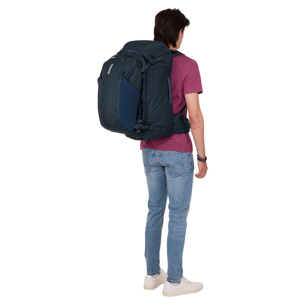 Thule LANDMARK TRAVEL PACK 70L - DARKEST BLUE - Kofferrucksack Ansicht 16