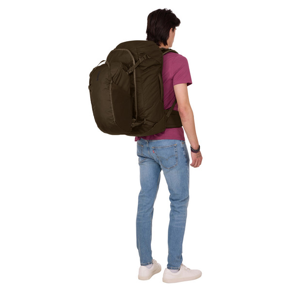 Thule LANDMARK TRAVEL PACK 70L - DEEP KHAKI - Kofferrucksack Ansicht 16
