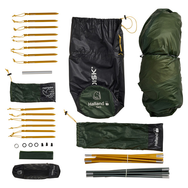 Nordisk HALLAND 2 LW (2.0) TENT - Tunnelzelt Ansicht 25