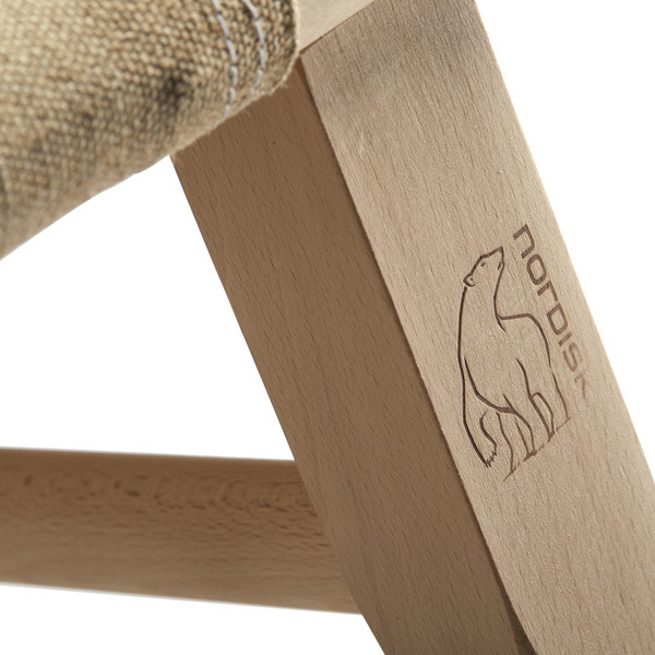 Nordisk MOESGAARD WOODEN CHAIR - Campingstuhl Ansicht 4