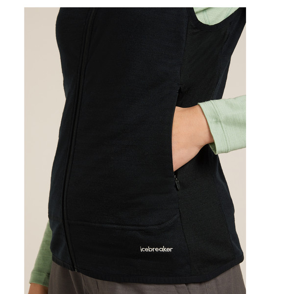 Icebreaker WOM MERINO 300 REALFLEECE DESCENDER VEST Damen - Fleeceweste Ansicht 10