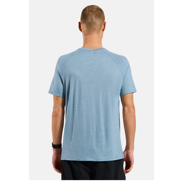 Odlo T-SHIRT CREW NECK S/S MERINO TENCEL HYPER MAP Herren - Funktionsshirt Ansicht 4