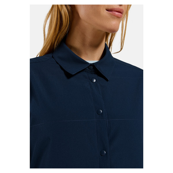 Odlo TRANSITION INSULATED SHIRT L/S Damen - Outdoor Bluse Ansicht 7