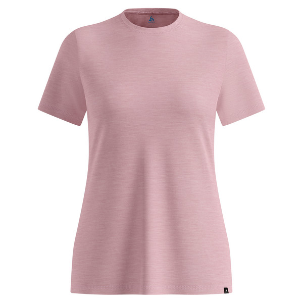 T-SHIRT CREW NECK S/S MERINO TENCEL PLAIN TEE Damen - Funktionsshirt-HYPER PINK