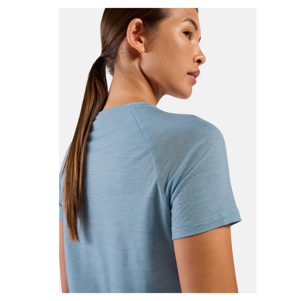 Odlo T-SHIRT CREW NECK S/S MERINO TENCEL HYPER MAP Damen - Funktionsshirt Ansicht 7