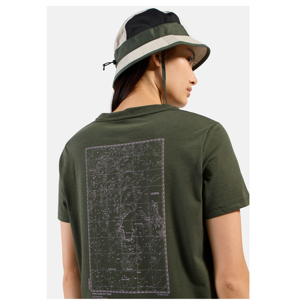 Odlo T-SHIRT CREW NECK S/S COTTON BLEND UNLIMITED Damen - T-Shirt Ansicht 7