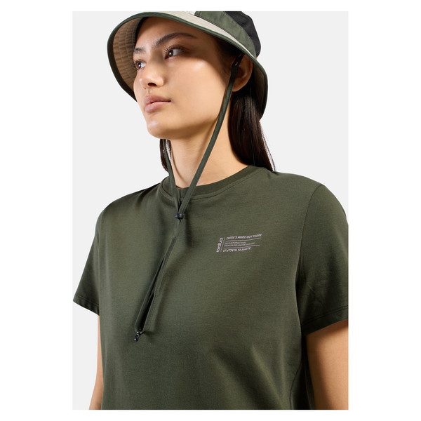 Odlo T-SHIRT CREW NECK S/S COTTON BLEND UNLIMITED Damen - T-Shirt Ansicht 5