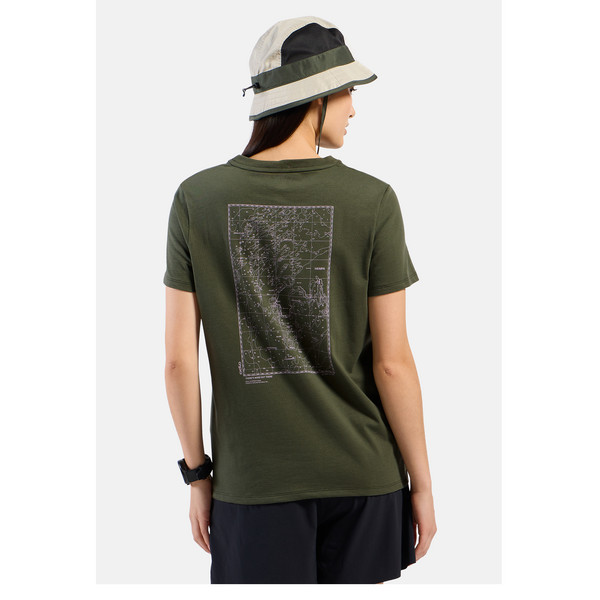 Odlo T-SHIRT CREW NECK S/S COTTON BLEND UNLIMITED Damen - T-Shirt Ansicht 4