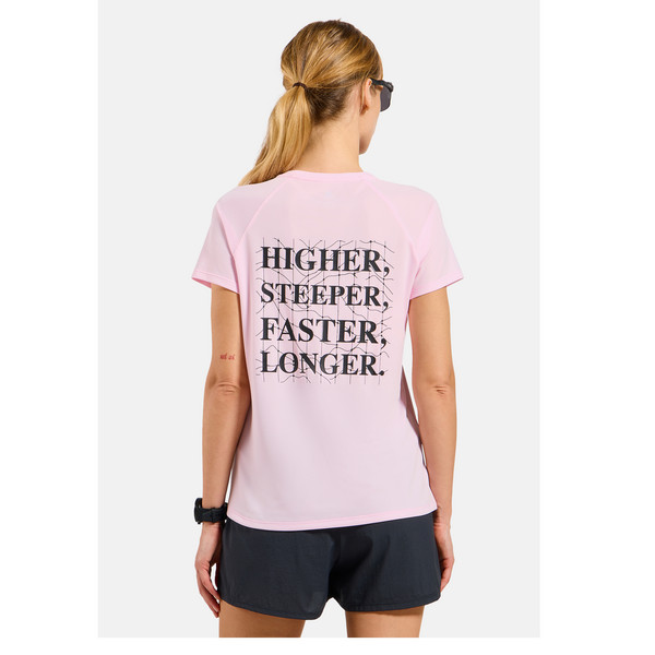 Odlo T-SHIRT CREW NECK S/S ESSENTIAL PRINT Damen - Funktionsshirt Ansicht 4