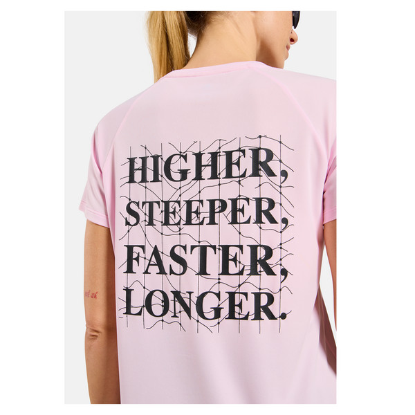 Odlo T-SHIRT CREW NECK S/S ESSENTIAL PRINT Damen - Funktionsshirt Ansicht 6