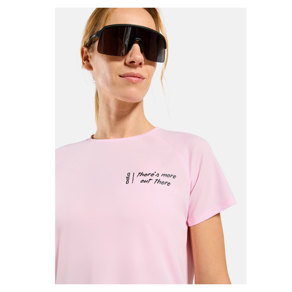 Odlo T-SHIRT CREW NECK S/S ESSENTIAL PRINT Damen - Funktionsshirt Ansicht 5