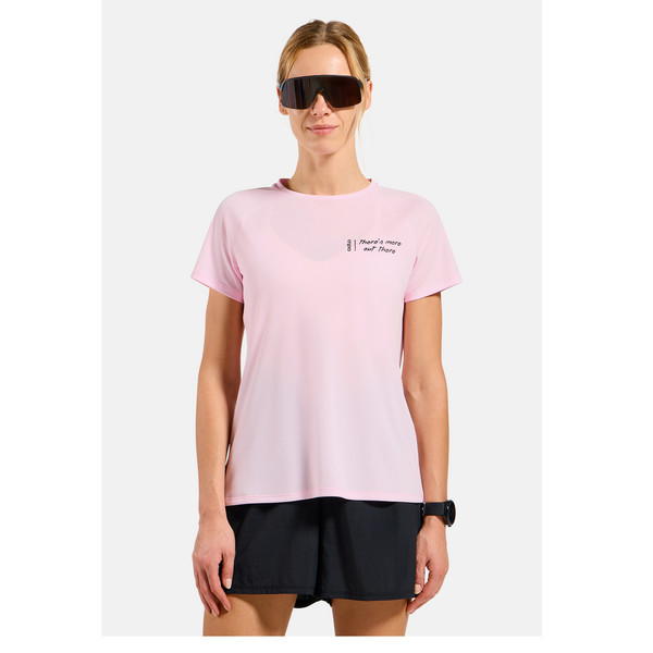 Odlo T-SHIRT CREW NECK S/S ESSENTIAL PRINT Damen - Funktionsshirt Ansicht 3