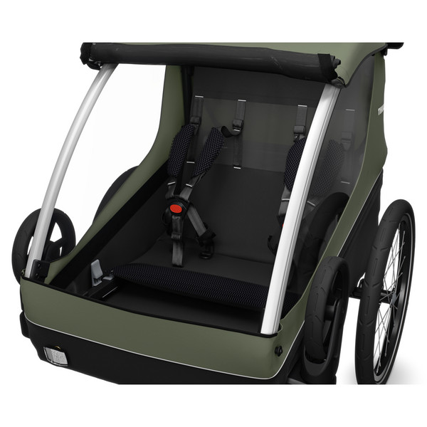 Thule COURIER VINTAGE GREEN - Fahrradanhänger Ansicht 5