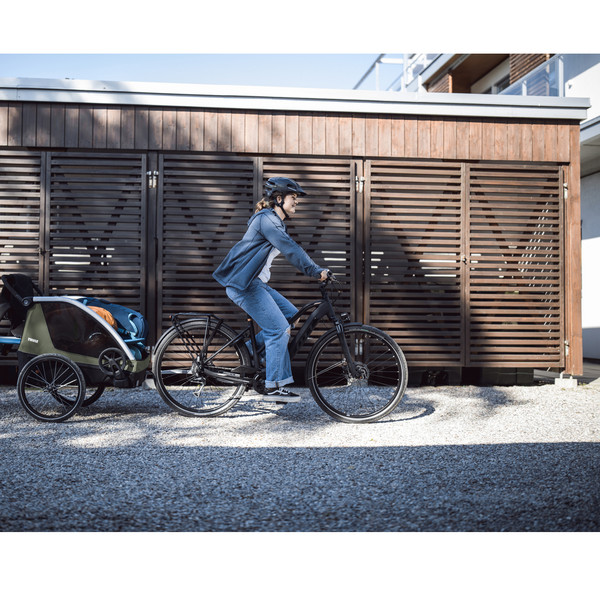 Thule COURIER VINTAGE GREEN - Fahrradanhänger Ansicht 14