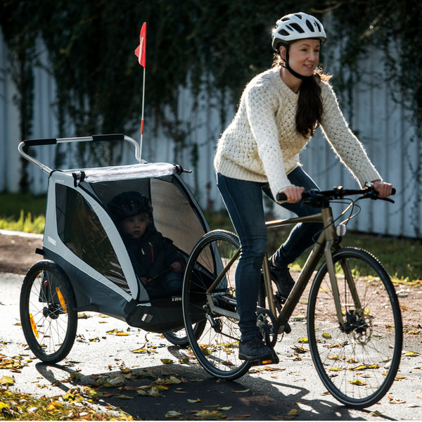Thule COASTER XT BLUE - Fahrradanhänger Ansicht 10