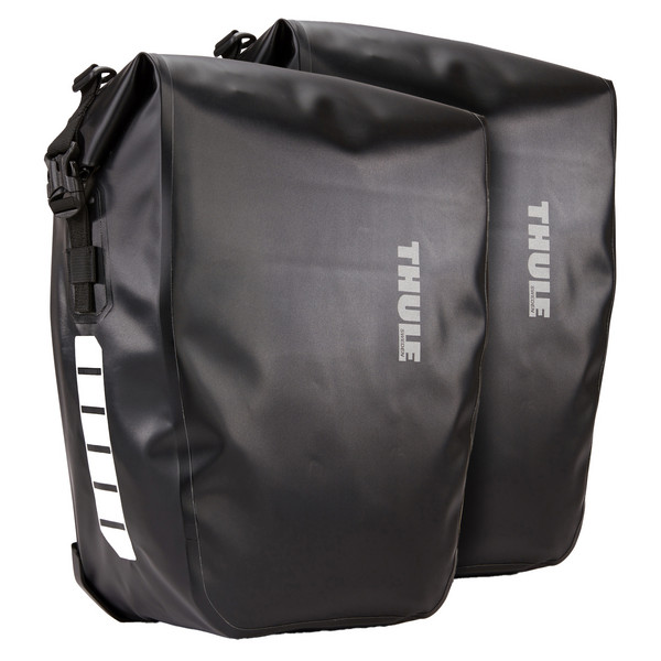 SHIELD PANNIER 25L PAIR - BLACK - Fahrradtaschen