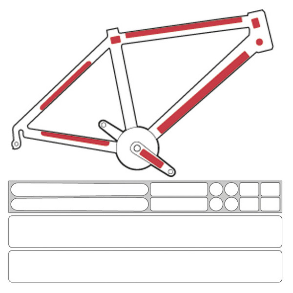 Zéfal SCHUTZFOLIE SKIN ARMOR MATT L - Fahrradzubehör Ansicht 2