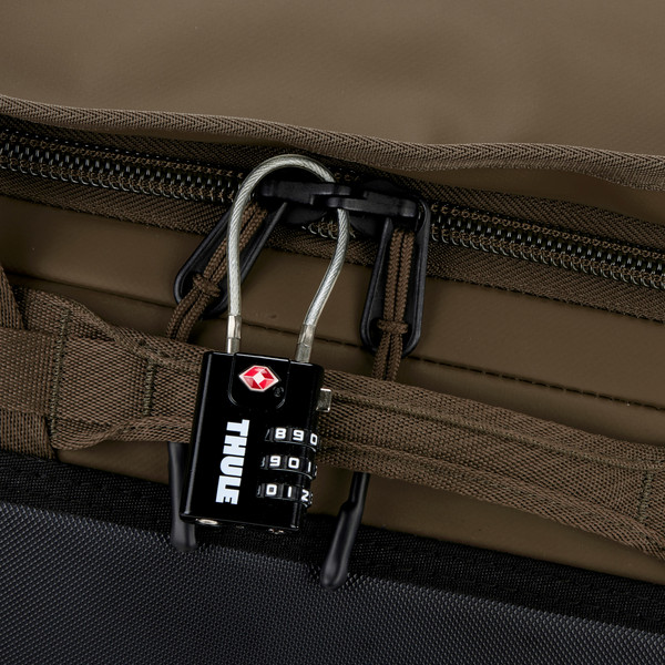 Thule CHASM RECYCLED CARRY-ON 55CM/22IN - DEEP KHAKI - Reisetasche mit Rollen Ansicht 12
