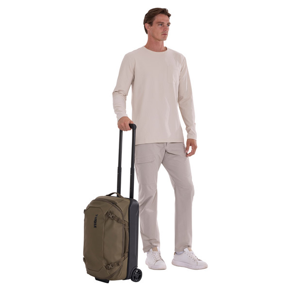 Thule CHASM RECYCLED CARRY-ON 55CM/22IN - DEEP KHAKI - Reisetasche mit Rollen Ansicht 15